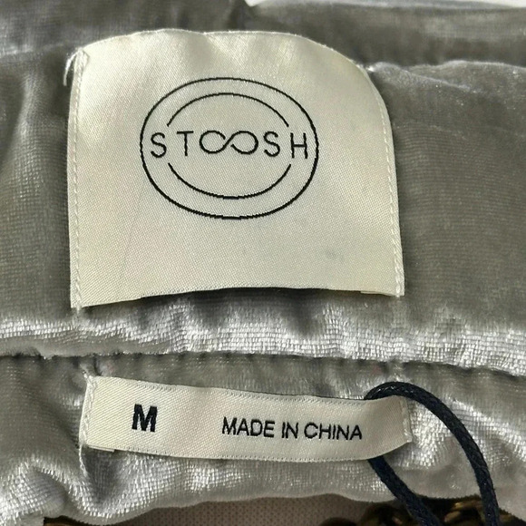 Stoosh Velvet Bomber Jacket Size M - Picture 7 of 8